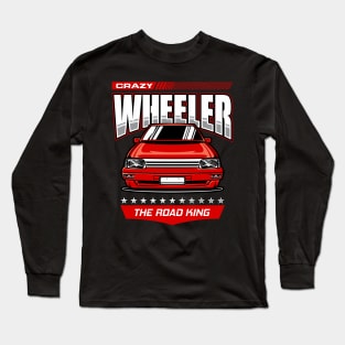 crazy wheeler Long Sleeve T-Shirt